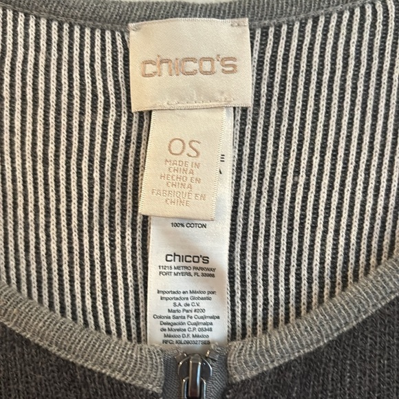 Chico’s color block Ruana/poncho - Picture 2 of 5